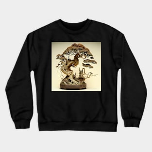 Intricate Bonsai Bots Crewneck Sweatshirt